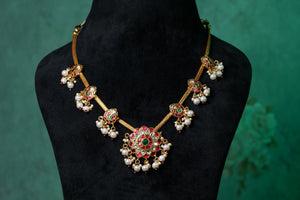 Kundan necklace (4-8333)(U)