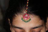 Small kundan Maangtikka (5-1793)(EX)