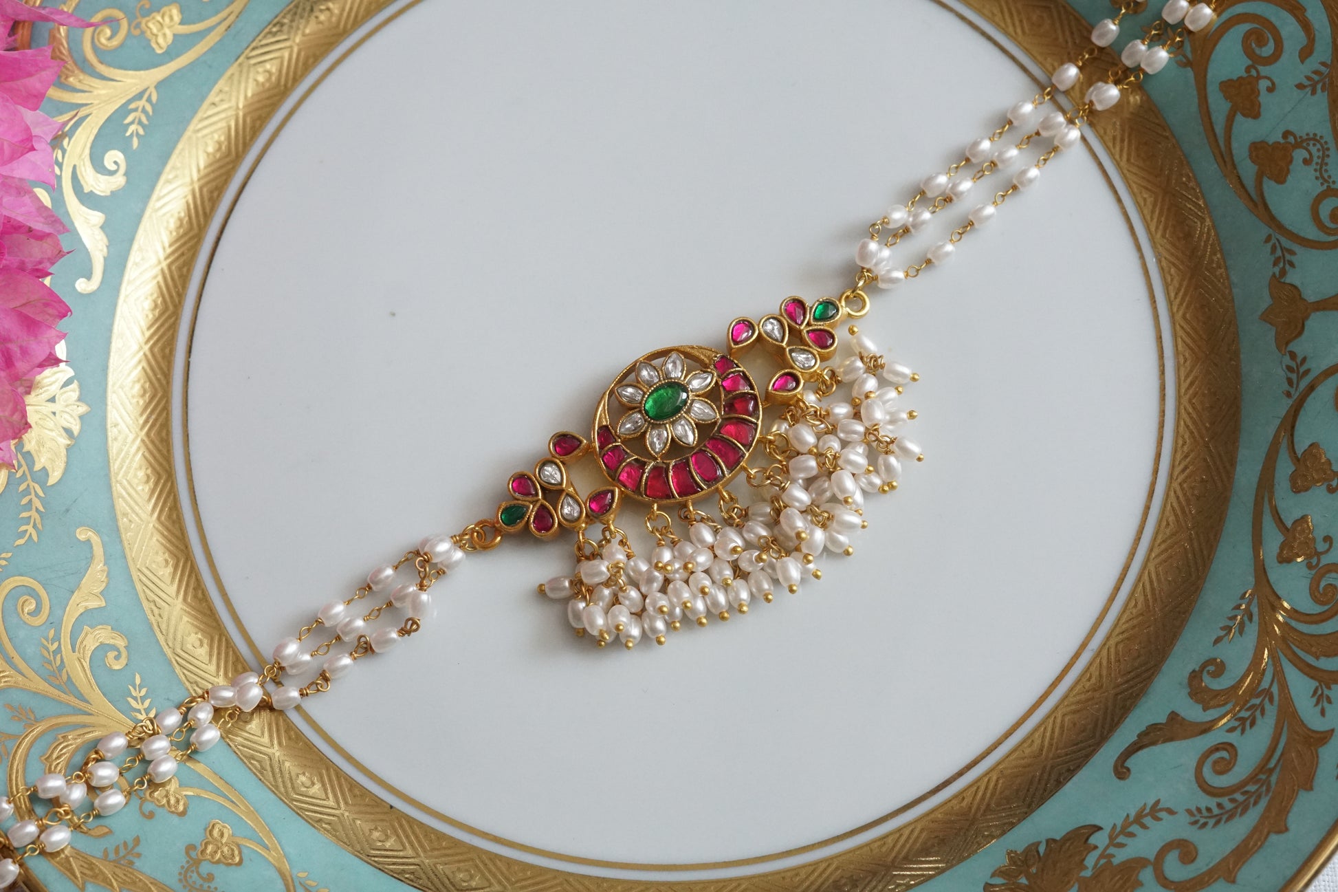 Kundan Choker (4-9015)(K) - JEWELSTYLE