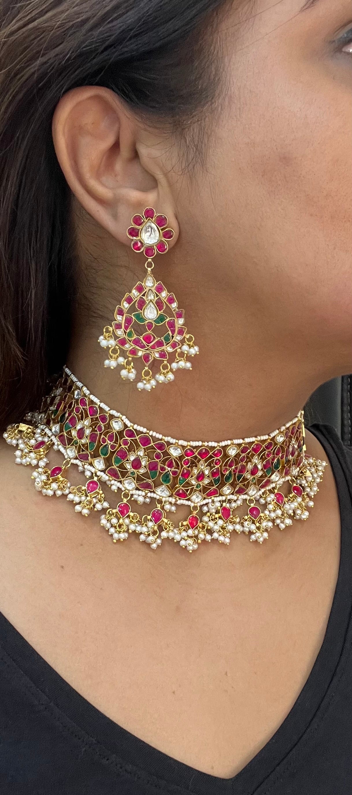 Necklace set(Preorder) (4-664) - JEWELSTYLE