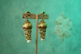 Multi Stone Polki jhumki (1-5617)(B)