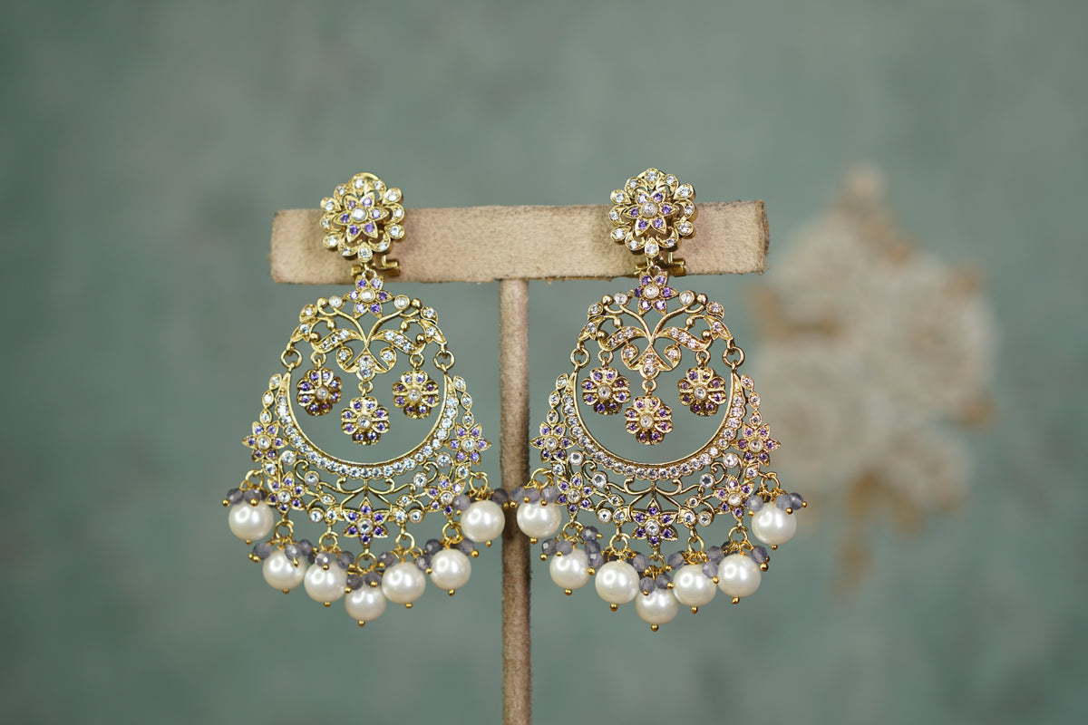 Polki Earrings (1-5613)(B)