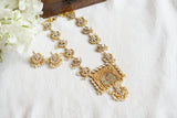 Kundan Necklace Set (4-9721)(R)