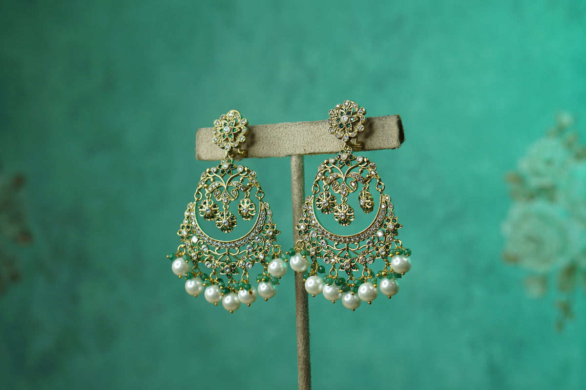 Polki Earrings (1-5614)(B)