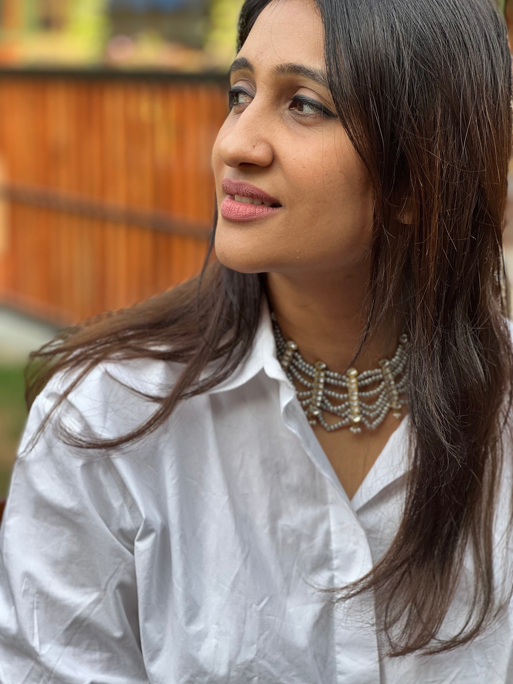 Kundan choker (4-6260)(R)(preorder) - JEWELSTYLE
