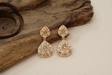 Meena work  earring  (1-3655)