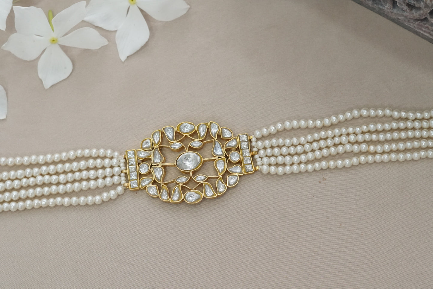 Kundan choker  (4-5598)(R)(PREORDER)