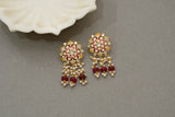 Meena work  earring  (1-3658)