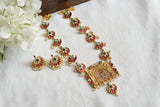 Kundan Necklace Set (4-9722)(R)