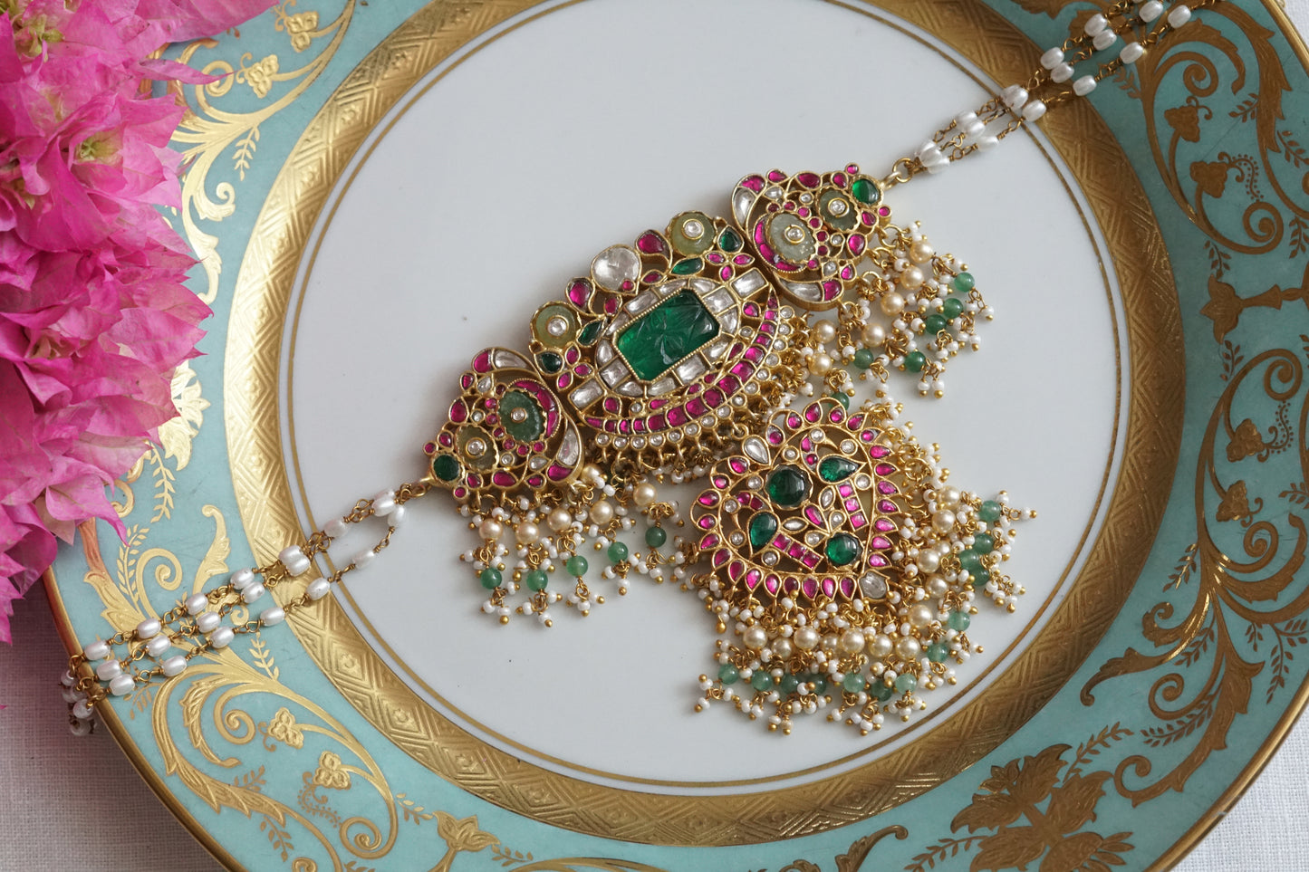 Kundan Choker (4-9014)(K) - JEWELSTYLE