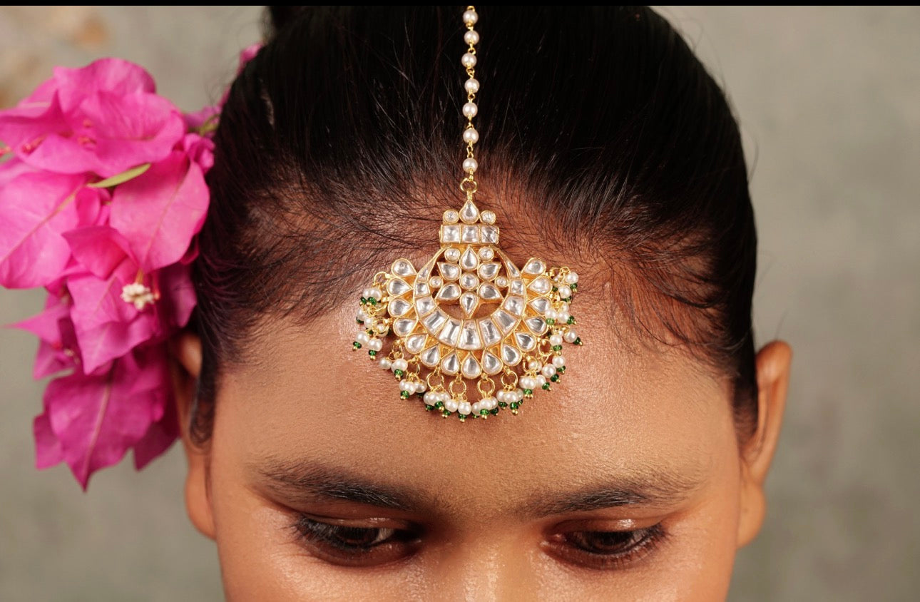 Kundan Maangtika(5-48)(R) - JEWELSTYLE