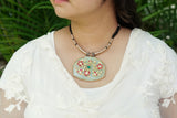 Kundan pendant (4-8266)(R)