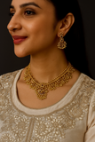 Antique Necklace Set (4-8399)(AK)