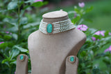 Polki Choker Set (4-8261)(B)
