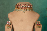 Polki Choker Set (4-8263)(B)
