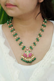 Kundan Pendant Necklace (4-8279)(K)