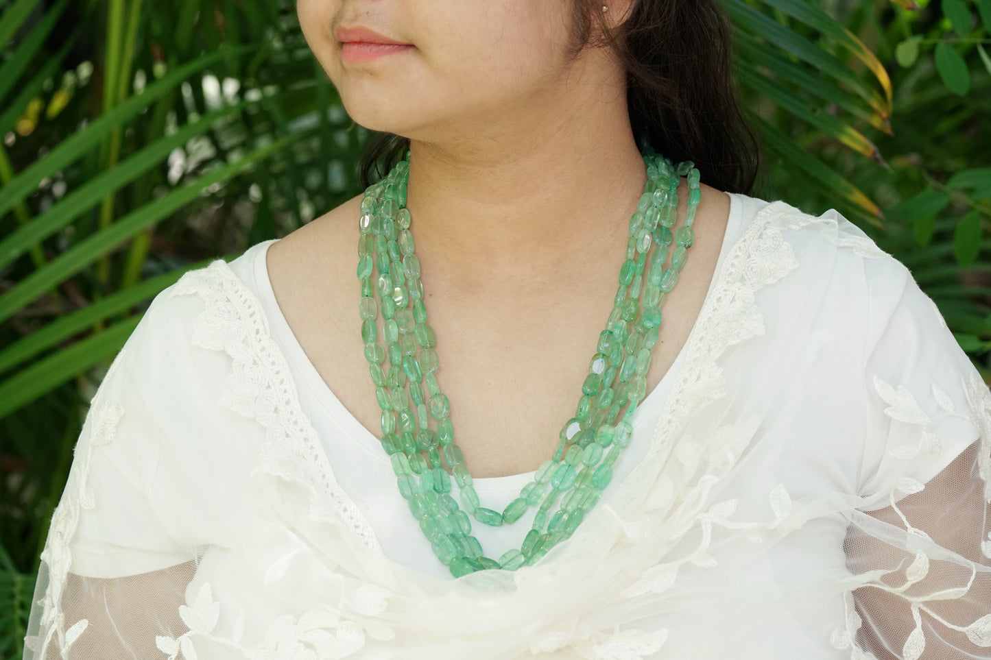 Beads Necklace (4-8304)(F)