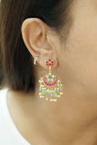 Kundan earrings (1-4481)(K)