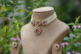 Polki Choker Set  (4-8315)(B)
