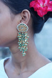 Fish kundan Earring(1-4498)(B)