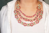 Kundan  Necklace (4-8356)(K)(CLEARANCE SALE PIECE)