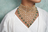 Kundan necklace  (4-6890)(S)(ON PREORDER)