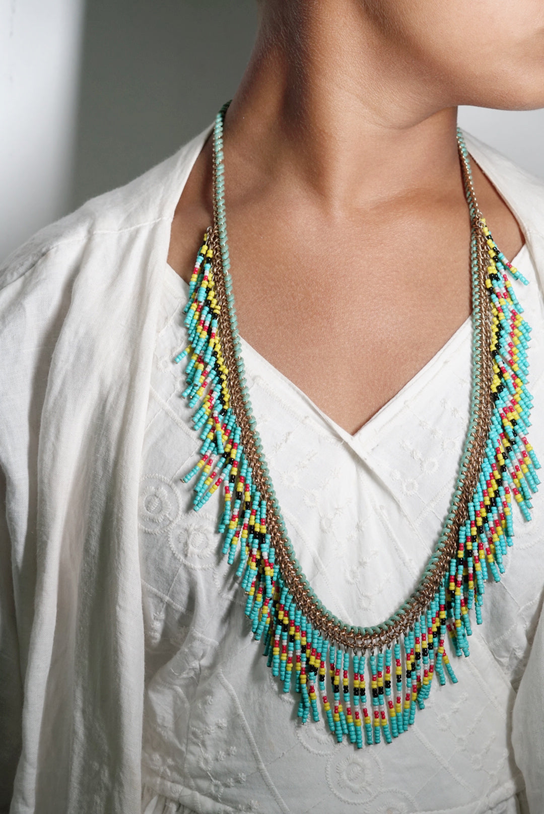 Beads necklace (4-6994)
