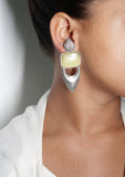 Oxidised earring (1-3501)