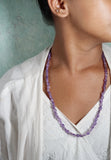 Amethyst Necklace (4-4825)(F)