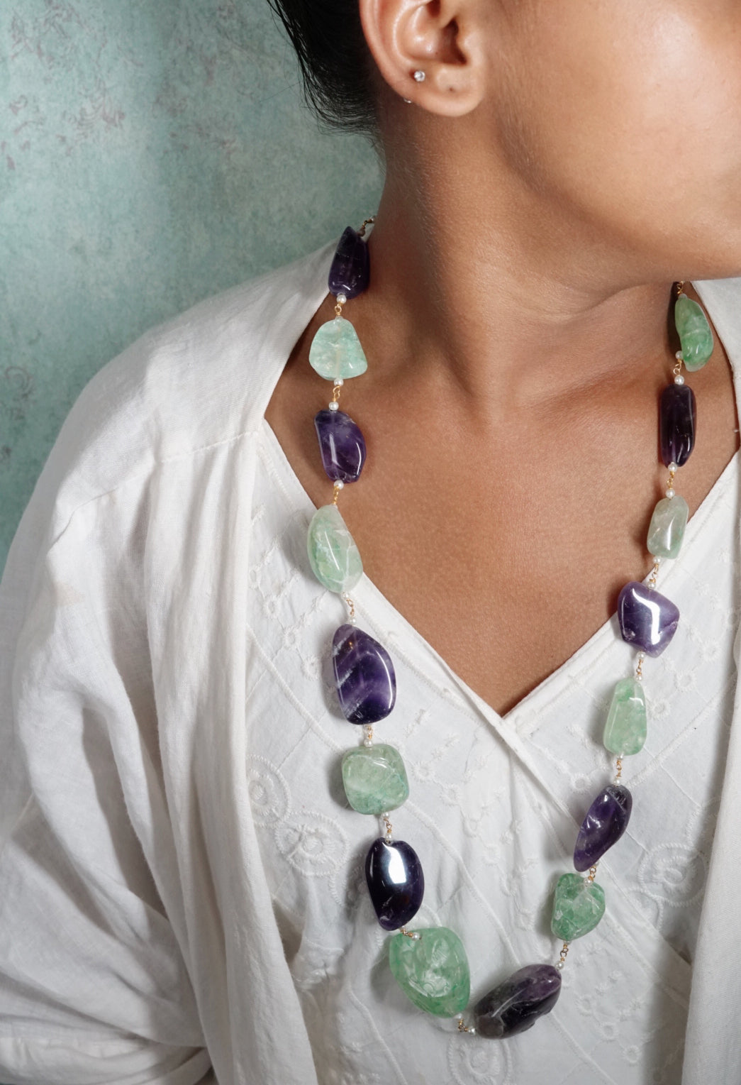 Beads necklace (4-6354)(F)