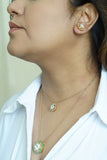 Kundan pendant necklace set (4-5932)(B)