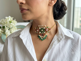 Kundan Choker  (4-9285)(R) - JEWELSTYLE