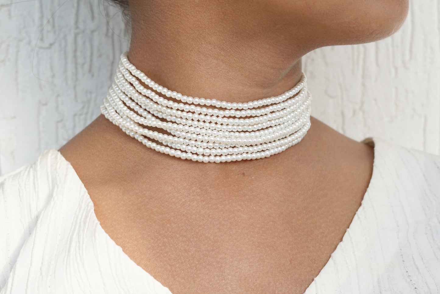 Pearl choker (4-6800)(R)(DISCOUNTED)
