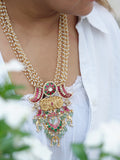 Kundan pendant necklace (4-5971)(R)(OFFER PIECE)