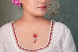 Kundan Pendant (4-8963)(R)