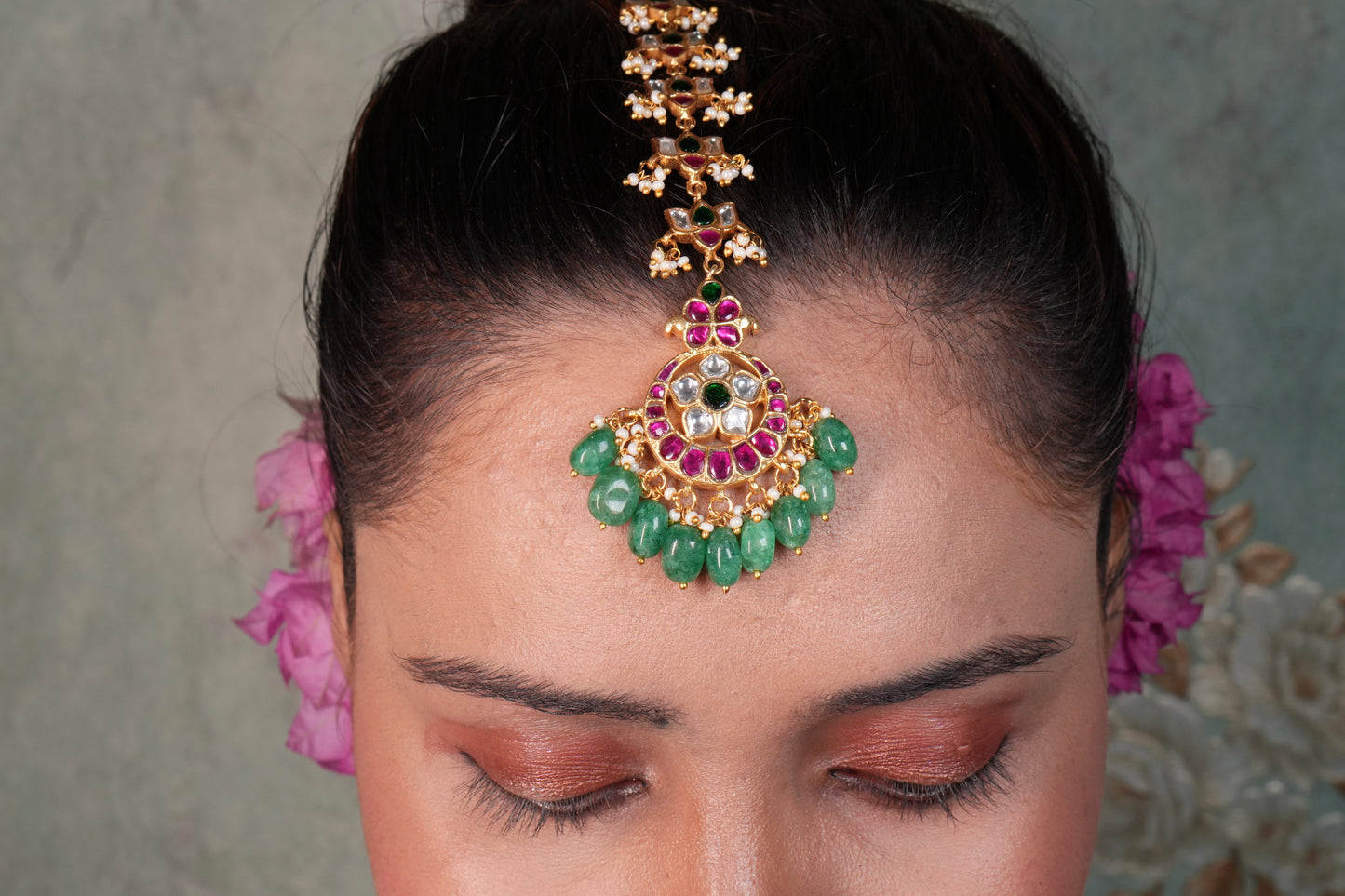 Kundan Maangtika (5-1626)(K) - JEWELSTYLE