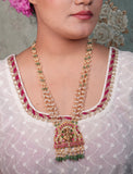 Kundan Necklace (4-8856)(K) - JEWELSTYLE