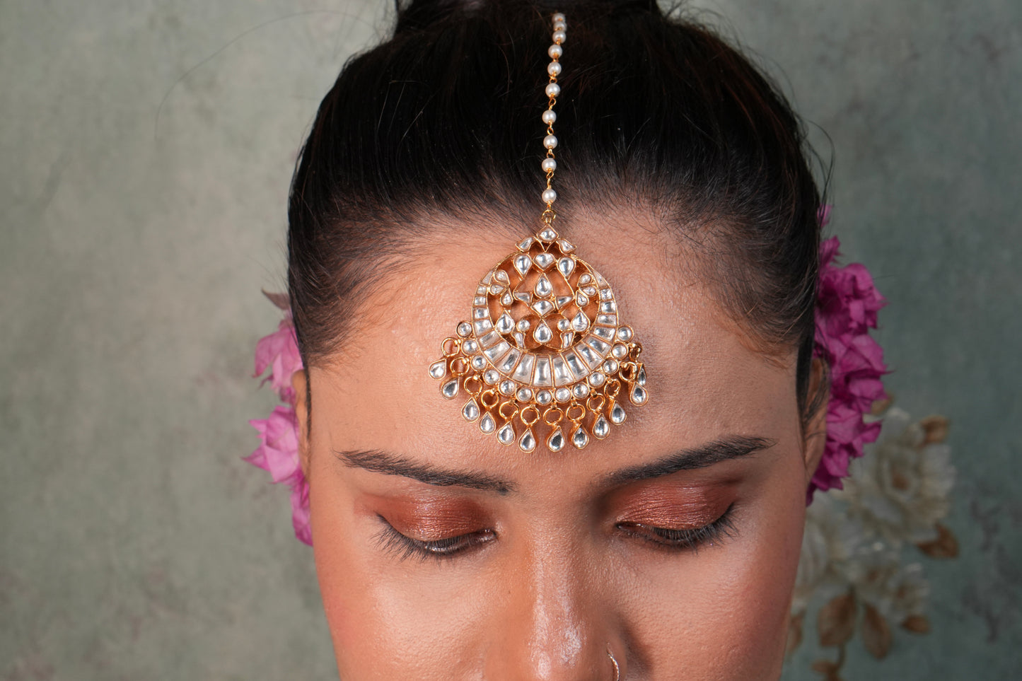 Kundan Maangtika (5-1608)(R) - JEWELSTYLE