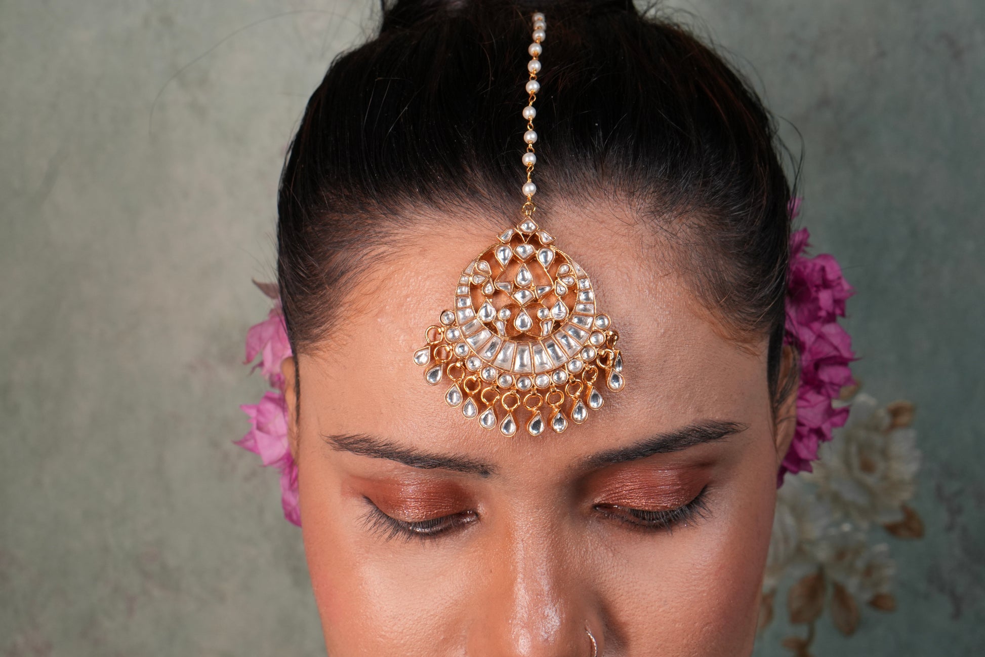 Kundan Maangtika (5-1608)(R) - JEWELSTYLE