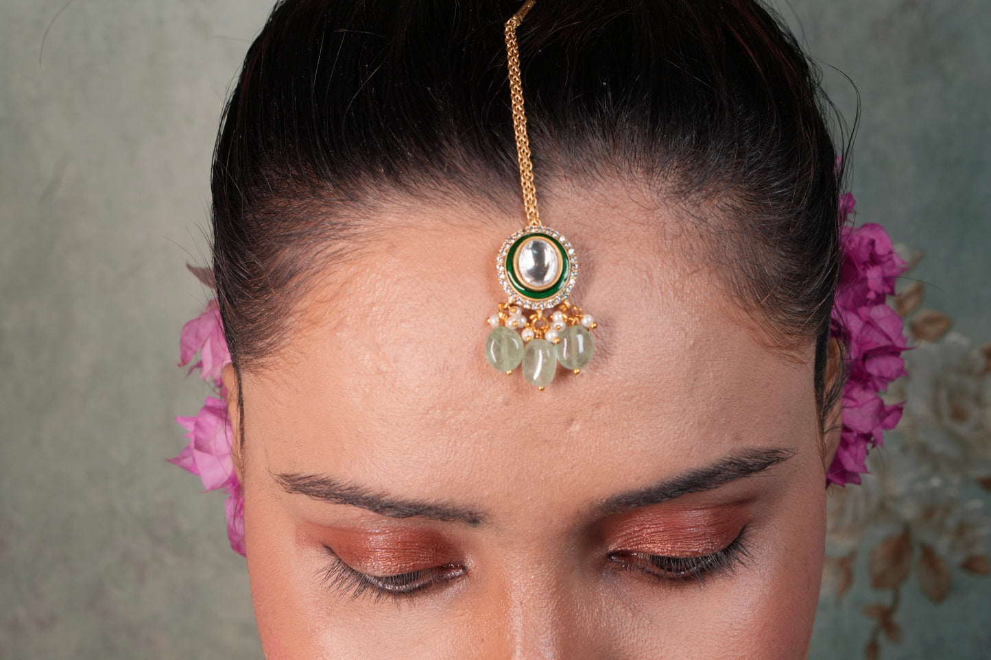 Polki Maangtika (5-1603)(B) - JEWELSTYLE