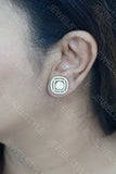 Small Kundan Studs(1-2929)(B) Earrings