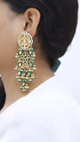 Fish kundan Earring(1-4498)(B)