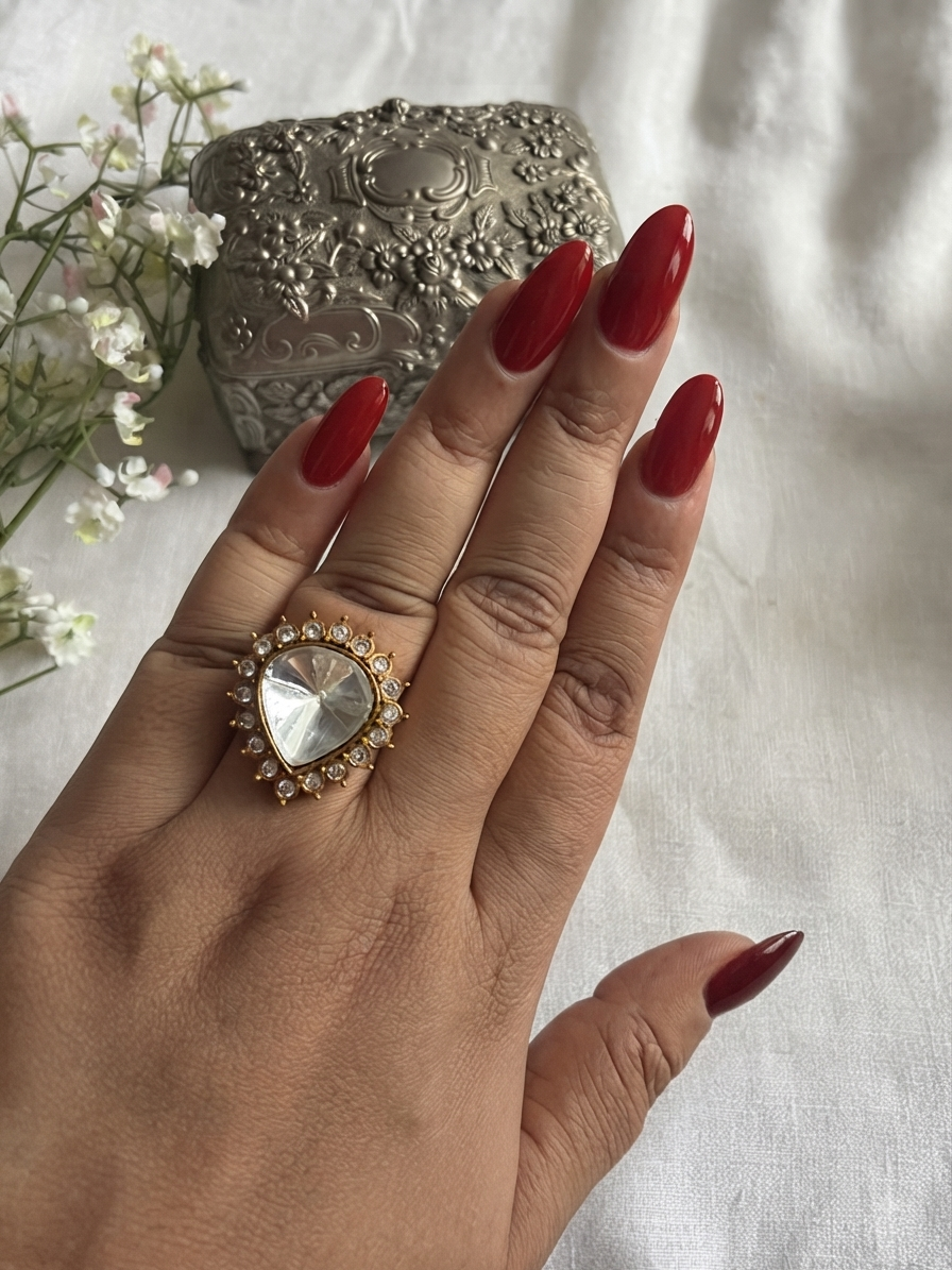 Polki Ring (6-379)(B)