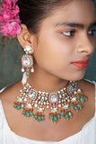 Polki Necklace set (4-7991)(B)(offer piece)