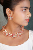 Polki Necklace set (4-7992)(A)