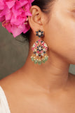 Polki Earrings (1-4284)(B)(OFFER PIECE)