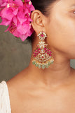 Polki Earrings  (1-4267)(B)
