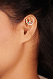 Kundan small earcuff (1-4260)(K)