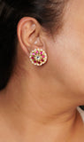 Kundan studs (1-4316)(K)