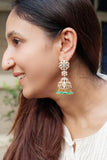 Polki jhumki (1-4356)(B)